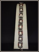 Bransoletka-KORAL-SREBRO 925 w.24,700g