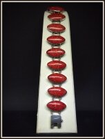 Bransoletka-KORAL-SREBRO 925 w.37,300g